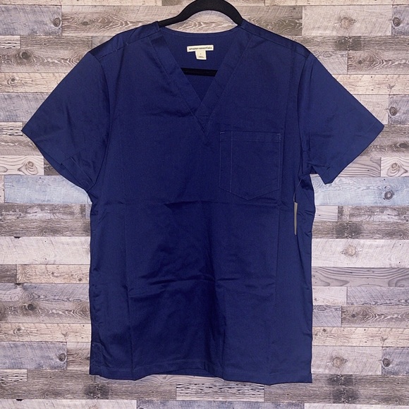 NWT! Men’s V-Neck Scrub Top with Pockets! Size S… - Picture 1 of 6